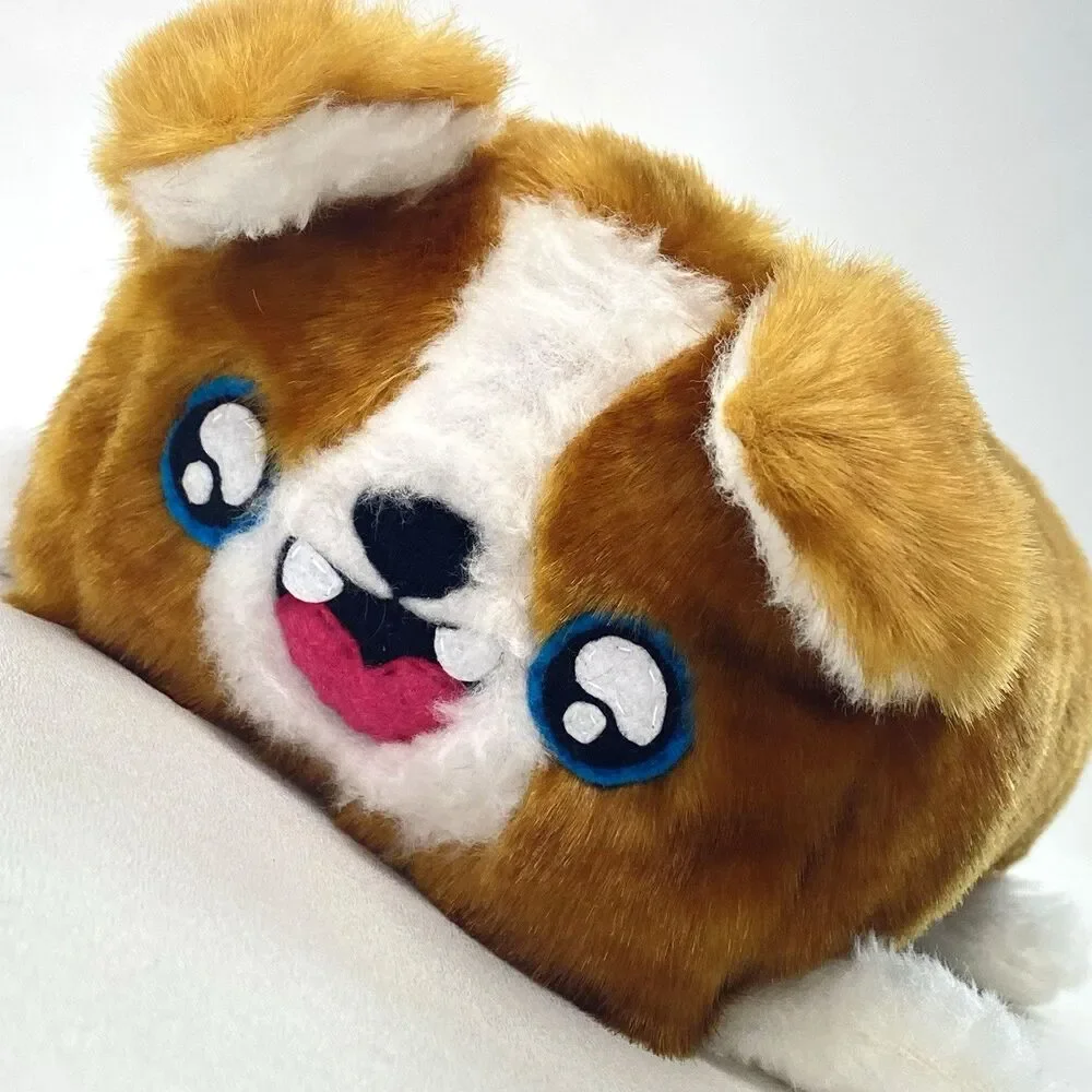 Cute Dog Plush Stuffed toy One of a Kind inspired by Jake from Adventure Time - Picture 1 of 9